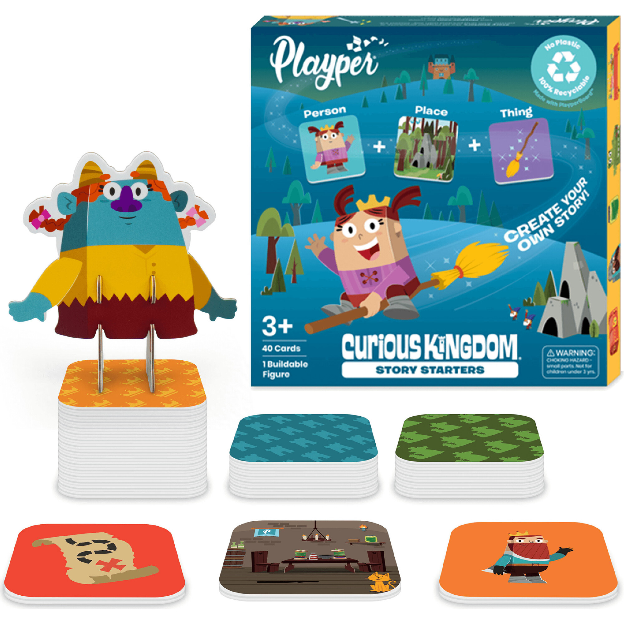 Playper Story Starters Curious Kingdom Storytelling Activity - Playsets - 1
