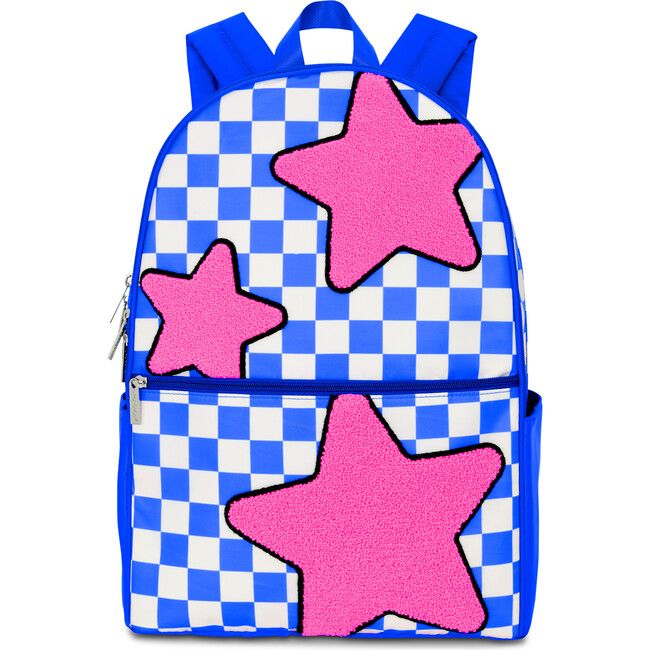 Star Checkered Backpack