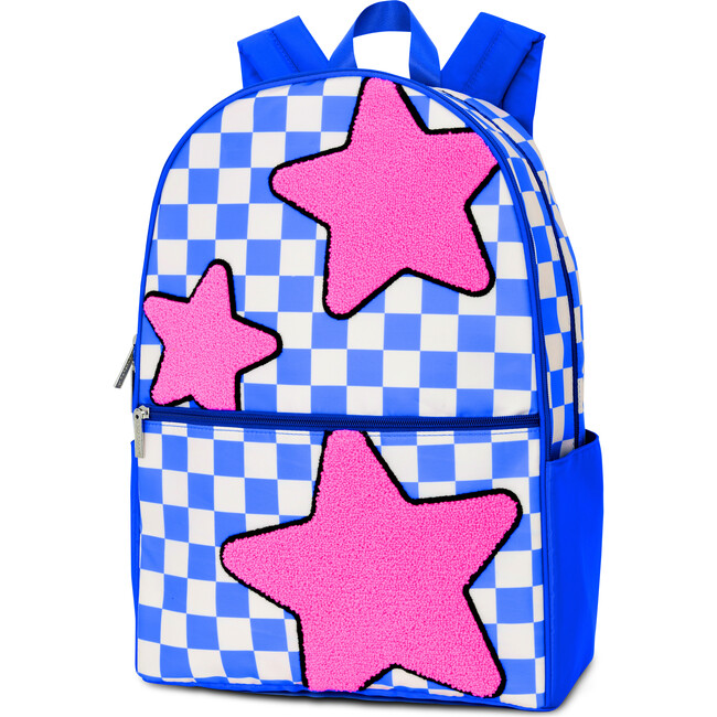Star Checkered Backpack - Backpacks - 2