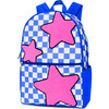 Star Checkered Backpack - Backpacks - 2