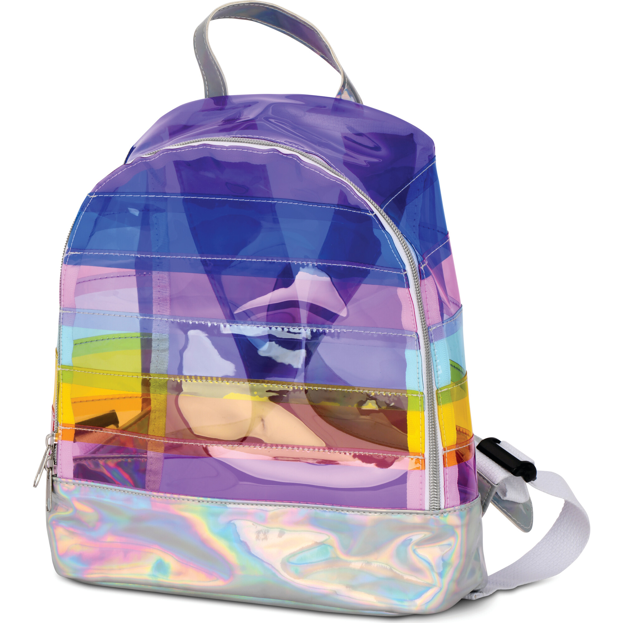 Happy Stripes Mini Backpack - Backpacks - 1