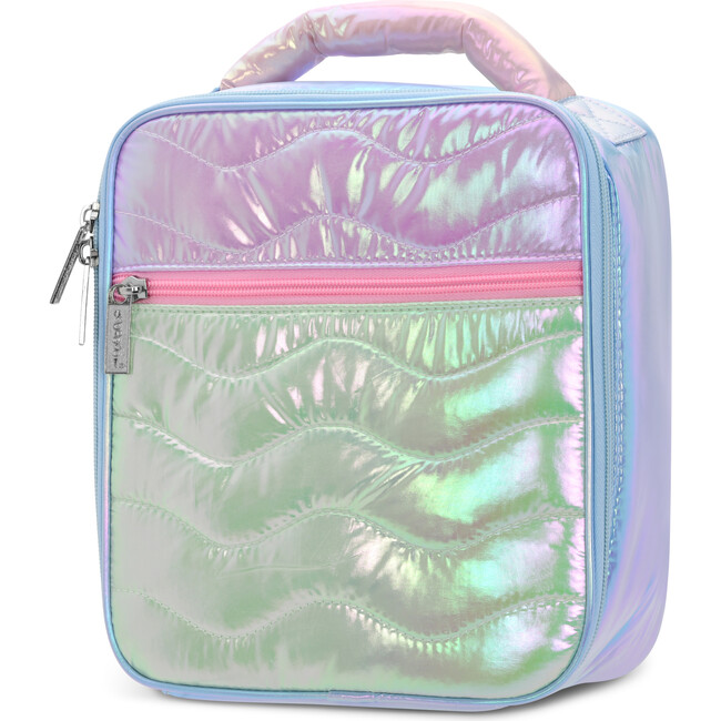 Color Block Quilted Lunch Tote - Lunchbags - 2