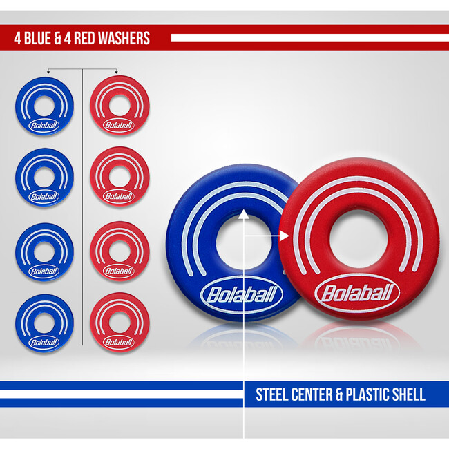 Washer Ring Toss: 8 Replacement Washers - Outdoor Games - 2