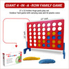 Giant 4-In-A-Row- Red - Outdoor Games - 2