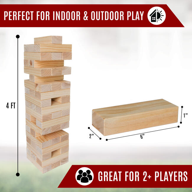 Giant Tumbling Blocks - Outdoor Games - 3