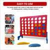 Giant 4-In-A-Row- Red - Outdoor Games - 3