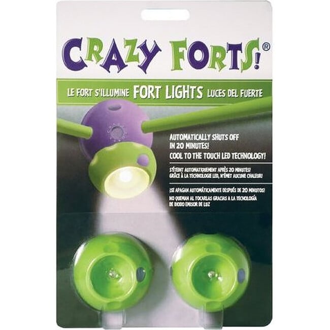 Everest Toys: Crazy Forts! Lights - Green - 2 LED Balls