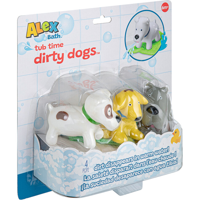 Alex: Dirty Dogs Bath - Bathtime Water Toys - Bath Toys - 2