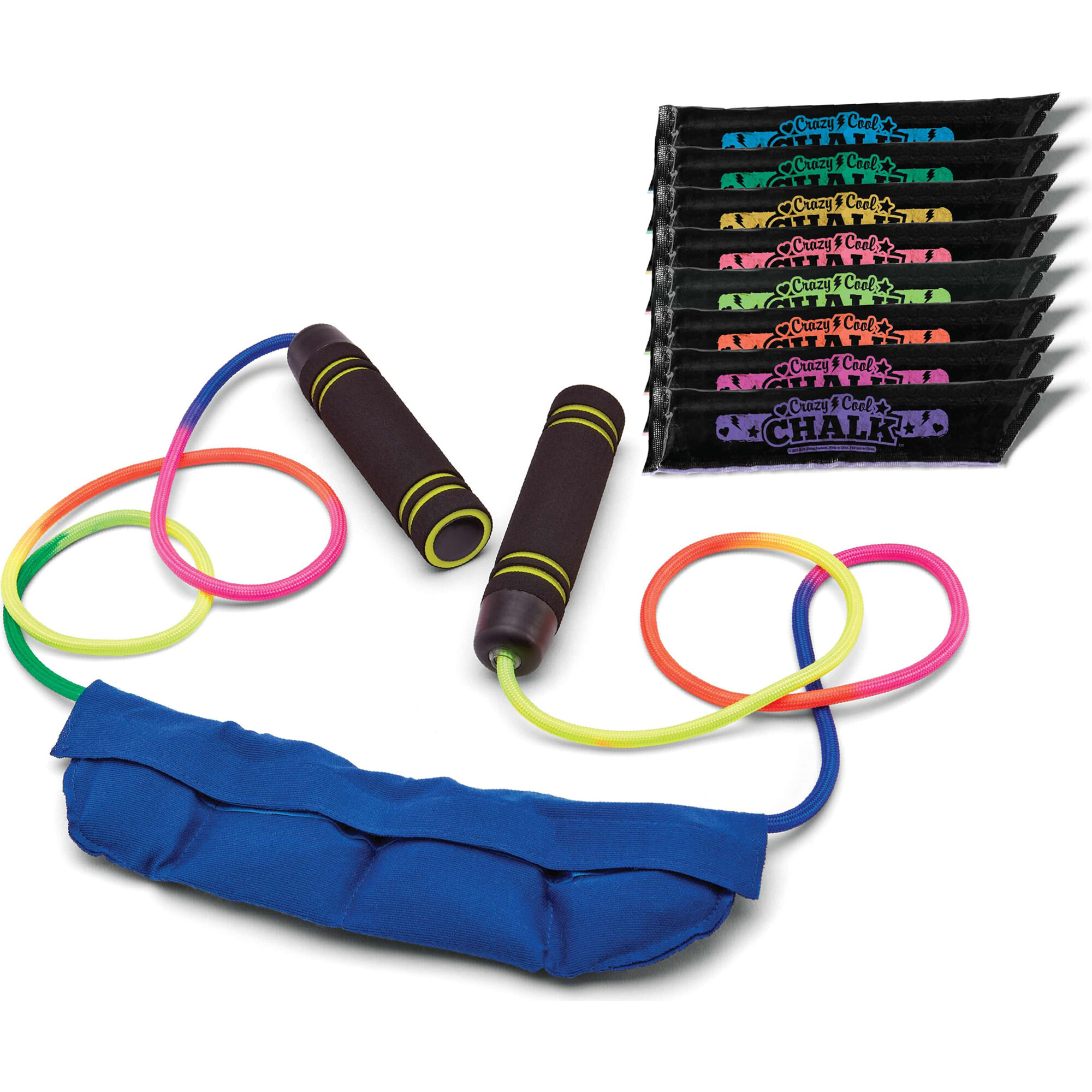 Alex: Crazy Cool Chalk - Rainbow Jump Rope - Arts & Crafts - 1