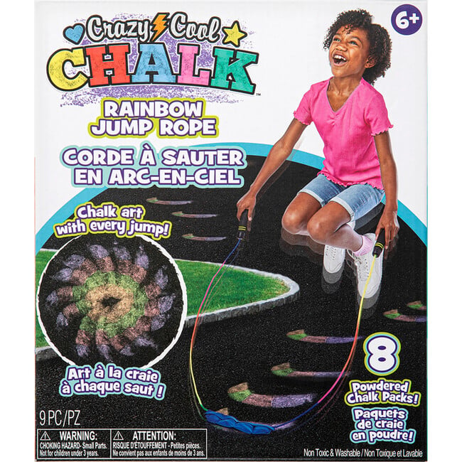 Alex: Crazy Cool Chalk - Rainbow Jump Rope - Arts & Crafts - 2