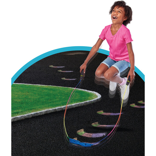 Alex: Crazy Cool Chalk - Rainbow Jump Rope - Arts & Crafts - 4