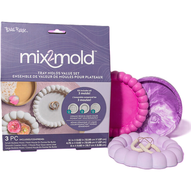 Brea Reese: Mix2Mold Tray Molds Value Set - Arts & Crafts - 4