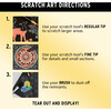 Brea Reese: Scratch Art Paper Pad - Tropical - Arts & Crafts - 4