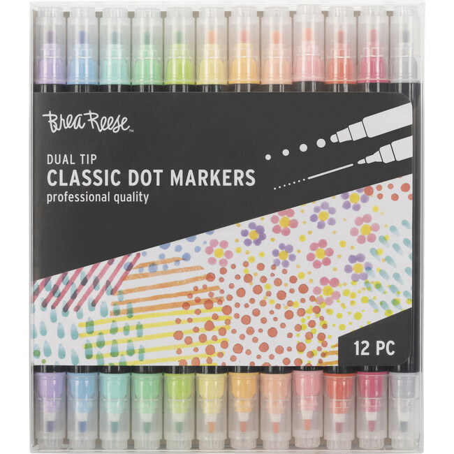 Brea Reese: Dual-Tip Dot Markers - Classic 12ct