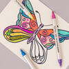 Brea Reese: Dual Tip Markers - Glitter 12ct - Arts & Crafts - 3