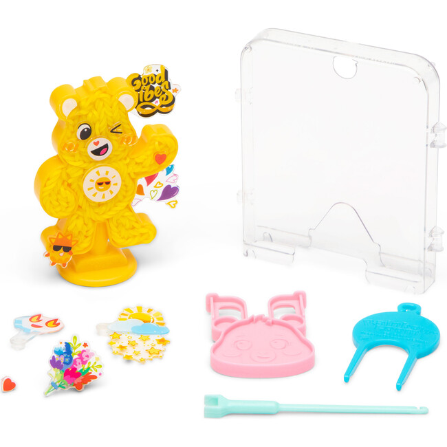 Rainbow Loom: Care Bears Loomies - Cheer Bear & Funshine Bear - Arts & Crafts - 4