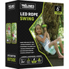 Treslines: LED Climbing Rope Swing 6 ft - Light Up Colors, Kids Age 5+ - Outdoor Games - 1 - thumbnail