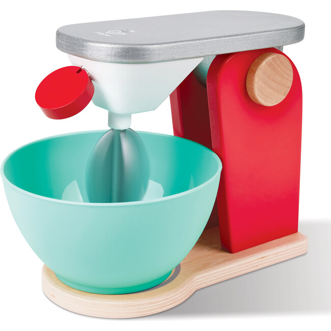 Wooden Mix & Bake Set - Red - Wooden Kitchen Toy Appliance