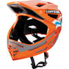 Sports Rider Safety Helmet - Orange - Full Face Bike Helmet - Outdoor Games - 1 - thumbnail