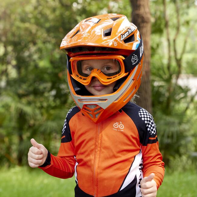 Sports Rider Glare Goggles - Orange - Riding & Bike - Outdoor Games - 2