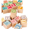 Pull-Along Cart With Stacking Blocks - Wooden Toy - Stackers - 4