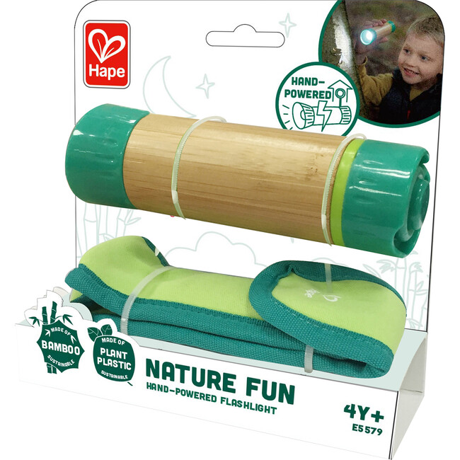 Nature Fun: Hand-Powered Flashlight, Kids Ages 4+