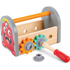 Fix-It Tool Kit - Monster Design, Wooden Tool Box With Carry Handle - Play Kits - 2