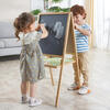 Fit & Fold Bamboo Easel - Double-Sided, 3-In-1: Magnetic Whiteboard - Arts & Crafts - 2