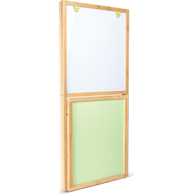 Fit & Fold Bamboo Easel - Double-Sided, 3-In-1: Magnetic Whiteboard - Arts & Crafts - 3
