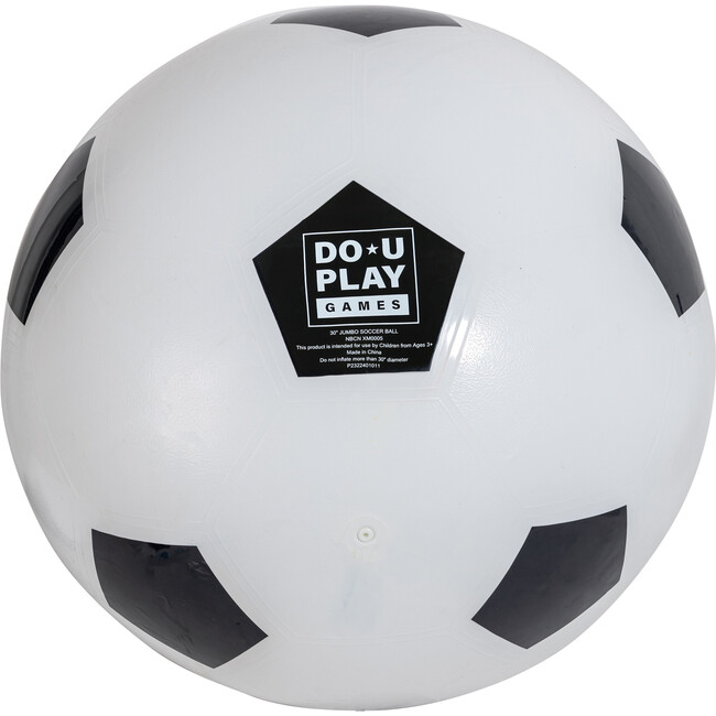 Do-U-Play: Jumbo Soccer Ball - 30" Inflatable Ball, Kids Ages 3+
