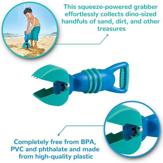 Grabber - Blue - Sand & Beach Toy - BEACH TOYS - 4