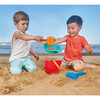 Beach Basics - 4pc Playset Includes Bucket Sifter, Rake & Shovel Toys - BEACH TOYS - 2