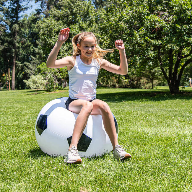 Do-U-Play: Jumbo Soccer Ball - 30" Inflatable Ball, Kids Ages 3+ - Outdoor Games - 3