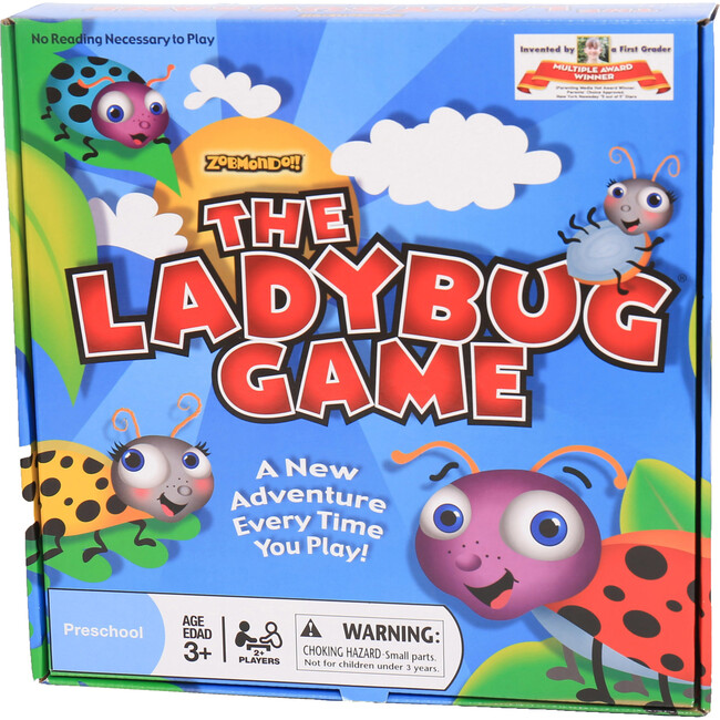 The Ladybug Game by Zobmondo!! board game