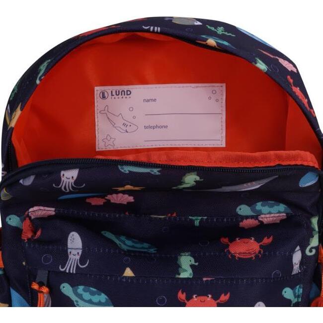 Little Lund Backpack, Ocean - Backpacks - 2
