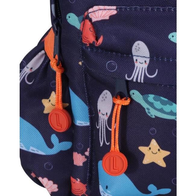 Little Lund Backpack, Ocean - Backpacks - 3