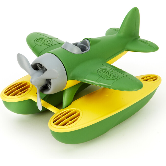 Green Toys: Seaplane - Green - Floating Water & Bathtime Toy