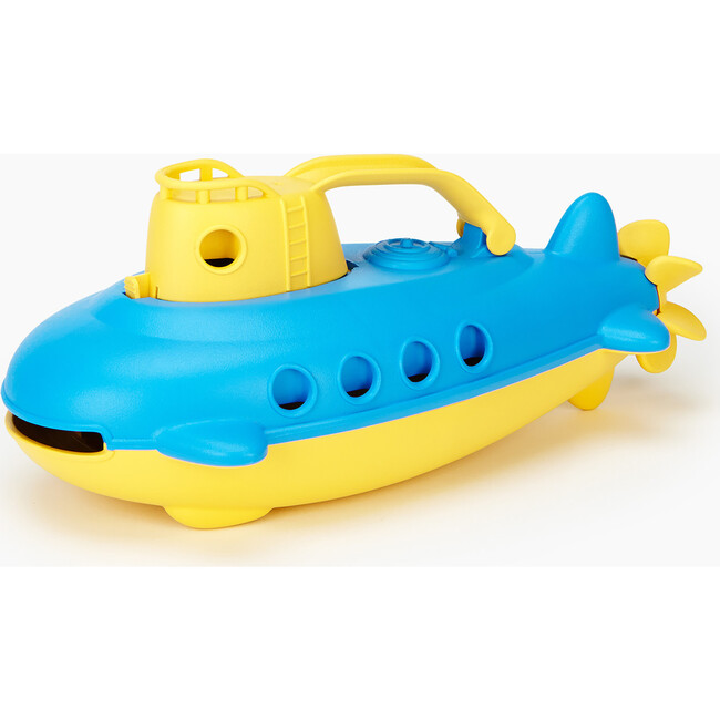 Green Toys: My First Submarine - Yellow & Blue Bathtime Toy