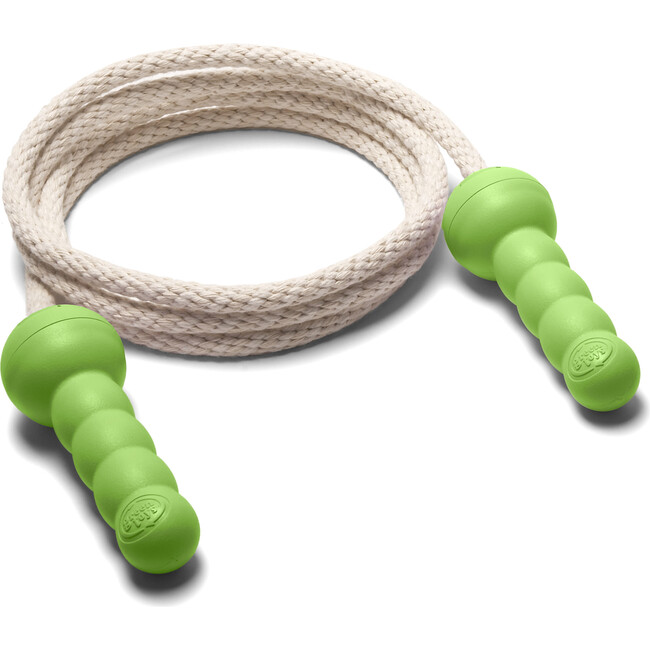 Green Toys: Jump Rope - Green & White - Active Indoor & Outdoor Toy - Outdoor Games - 1