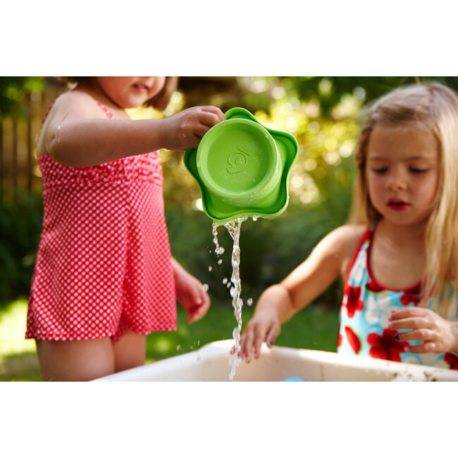 Green Toys: My First Stacking Cups Bath & Water Toy - Blocks - 4