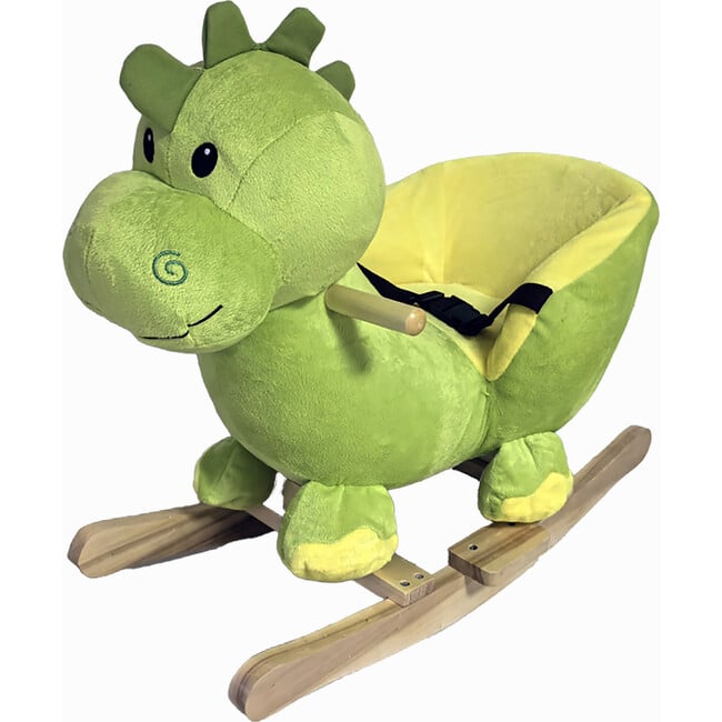 Ponyland: Music Rocking Chair - Dinosaur - Animal Wooden Ride-On Rocker