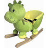 Ponyland: Music Rocking Chair - Dinosaur - Animal Wooden Ride-On Rocker - Ride-Ons - 1 - thumbnail