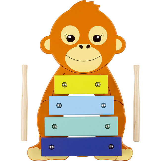 Orange Tree Toys: Xylophone: Orangutan - Wooden Musical Instrument Toy