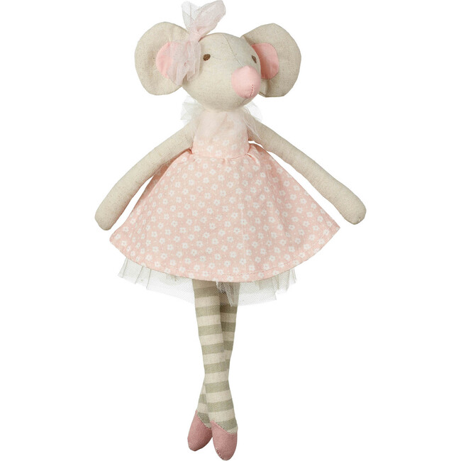Orange Tree Toys: Mouse Ballerina Rag Doll - Small