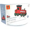 Orange Tree Toys: Pull Along: Steam Train - Wooden Toy - Developmental Toys - 2