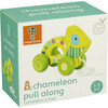 Orange Tree Toys: Pull Along: Chameleon - Wooden Toy - Developmental Toys - 2