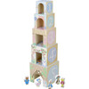 Peter Rabbit: Wooden Stacking Cubes - 5 Numbered Stacking Cubes - Stackers - 3