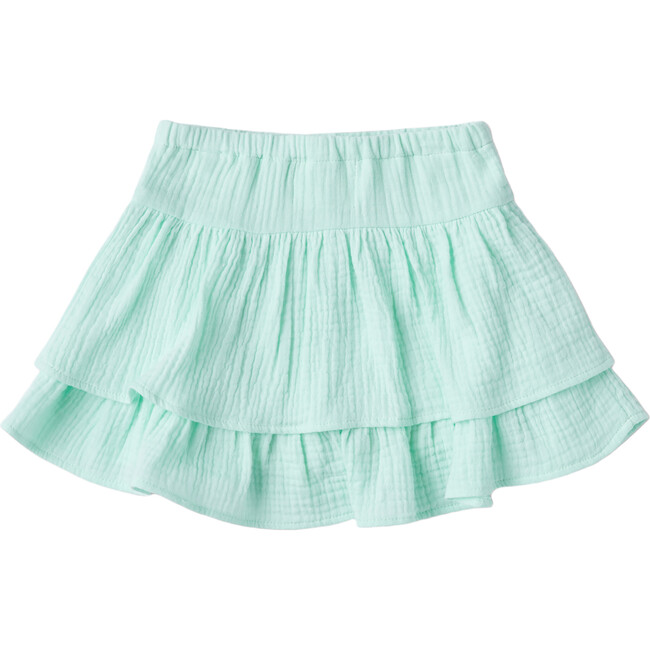 Girls Bridget Ruffle Skirt, Green