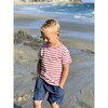 Camber Tee, Red & White - T-Shirts - 2