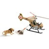 Schleich Wild Life: Animal Rescue Helicopter - 16pc Playset - Playsets - 1 - thumbnail